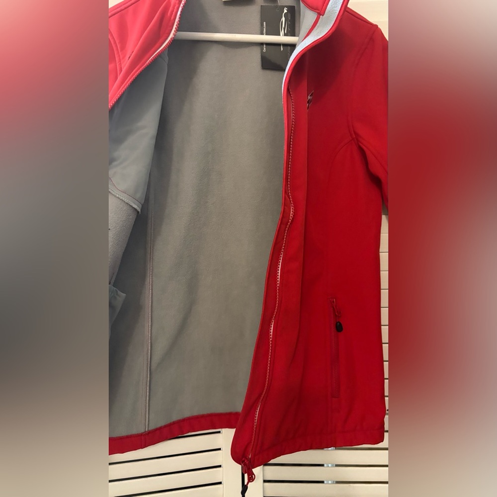 Red Corvette Jacket With Logo - image 4